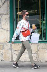 ASHLEY TISDALE at Maru Coffee in Los Angeles 08/11/2021