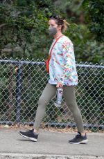ASHLEY TISDALE at Maru Coffee in Los Angeles 08/11/2021