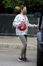 ASHLEY TISDALE at Maru Coffee in Los Angeles 08/11/2021
