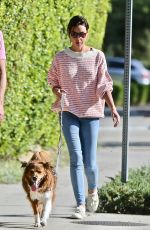 AUBREY PLAZA and Jeff Baena Out with Their Dogs in Los Feliz 08/26/2021