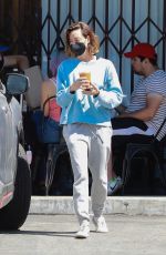 AUBREY PLAZA Out for a Fresh Juice in Los Feliz 08/01/2021