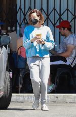 AUBREY PLAZA Out for a Fresh Juice in Los Feliz 08/01/2021