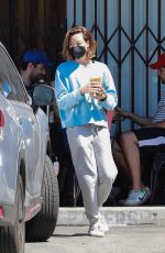 AUBREY PLAZA Out for a Fresh Juice in Los Feliz 08/01/2021