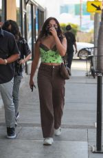 AVANI GREGG Out for Dinner in Santa Monica 08/25/2021