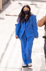 AWKWAFINA Arrives at Jimmy Kimmel Live! in Hollywood  08/18/2021