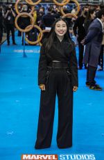 AWKWAFINA at Shang-chi and the Legend of the Ten Rings Premiere in London 08/26/2021