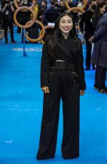 AWKWAFINA at Shang-chi and the Legend of the Ten Rings Premiere in London 08/26/2021