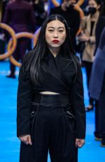 AWKWAFINA at Shang-chi and the Legend of the Ten Rings Premiere in London 08/26/2021