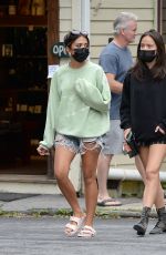 BAILEE MADISON, MAIA REFICCO and MALIA PYLES Out in New York 08/28/2021