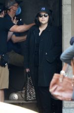 BEANIE FELDSTEIN on the Set of American Crime Story in Los Angeles 08/17/2021