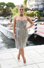 BEBE REXHA at Dolce & Gabbana Fashion Show in Venice 08/29/2021