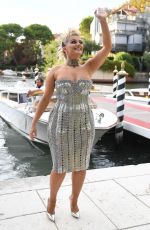 BEBE REXHA at Dolce & Gabbana Fashion Show in Venice 08/29/2021