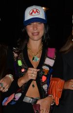 BELLA HADID and DUA LIPA Night Out in London 08/20/2021