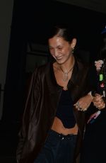 BELLA HADID and DUA LIPA Night Out in London 08/20/2021