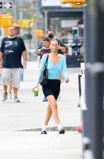 BELLA HADID and Marc Kalman Out for Breakfast in New York 08/09/2021