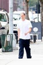 BELLA HADID and Marc Kalman Out for Breakfast in New York 08/09/2021