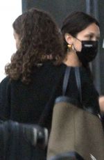 BELLA HADID Boarding a Private Jet in Ibiza 08/15/2021