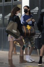 BELLA HADID Boarding a Private Jet in Ibiza 08/15/2021