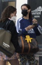 BELLA HADID Boarding a Private Jet in Ibiza 08/15/2021