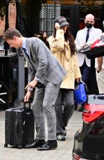 BELLA HADID Leaves Chiltern Firehouse in London 08/21/2021