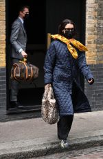 BELLA HADID Leaves Chiltern Firehouse in London 08/26/2021