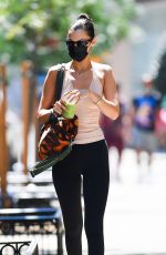 BELLA HADID Out and About in New York 08/06/2021