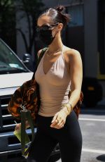 BELLA HADID Out and About in New York 08/06/2021