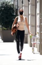 BELLA HADID Out and About in New York 08/06/2021