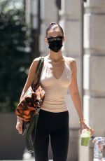 BELLA HADID Out and About in New York 08/06/2021
