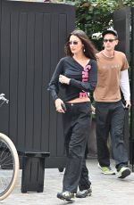 BELLA HADID Out for Lunch in London 08/19/2021