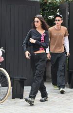 BELLA HADID Out for Lunch in London 08/19/2021