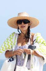 BETHENNY FRANKEL in Swimsuit at a Beach in Hamptons 08/11/2021