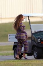 BEYONCE Arrives at a Heliport in The Hamptons 08/17/2021