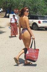 BLANCA BLANCO in Bikini at a Bbeach in Cantazaro 07/31/2021