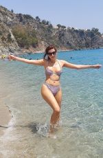 BLANCA BLANCO in Bikini at a Bbeach in Cantazaro 07/31/2021