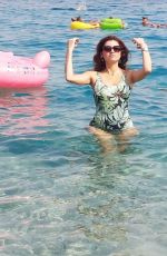 BLANCA BLANCO in Swimsuit at a Beach in Catanzaro 08/02/2021