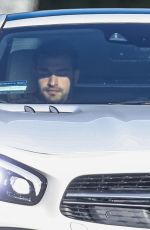 BRITNEY SPEARS and Sam Asghari Out Driving in Los Angeles 08/17/2021