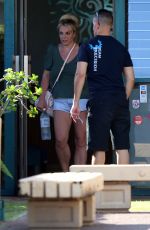 BRITNEY SPEARS Leaves Yoga Class in Hawaii 08/02/2021