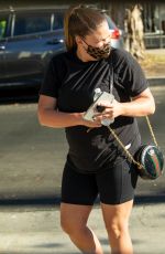 BRITTANY CATWRIGHT Heading to a Gym in Los Angeles 08/05/2021