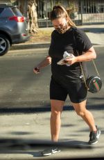 BRITTANY CATWRIGHT Heading to a Gym in Los Angeles 08/05/2021