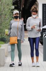 BROOKE BURKE at Country Mart in Malibu 08/18/2021