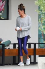 BROOKE BURKE at Country Mart in Malibu 08/18/2021