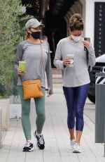 BROOKE BURKE at Country Mart in Malibu 08/18/2021