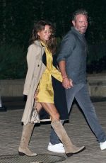 BROOKE BURKE Out for Dinner at Nobu in Malibu 08/16/2021