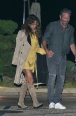 BROOKE BURKE Out for Dinner at Nobu in Malibu 08/16/2021