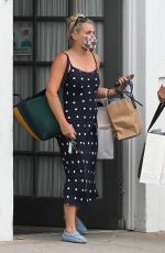 BUSY PHILIPPS at Her Stylists Office in Beverly Hills 08/11/2021