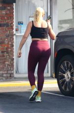 BUSY PHILIPPS Out Hiking in Los Feliz 08/25/2021