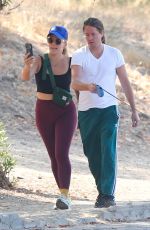 BUSY PHILIPPS Out Hiking in Los Feliz 08/25/2021