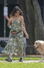 CAMILA CABELLO and Shawn Mendes Out with Their Dog at a Park in Toronto 08/16/2021