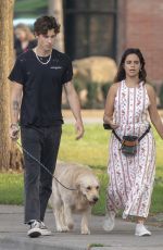 CAMILA CABELLO and Shawn Mendes Out with Their Dog in Toronto 08/12/2021